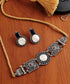 Mona_Handcrafted_Oxidised_Pure_Silver_Necklace_Set_WeaverStory_01
