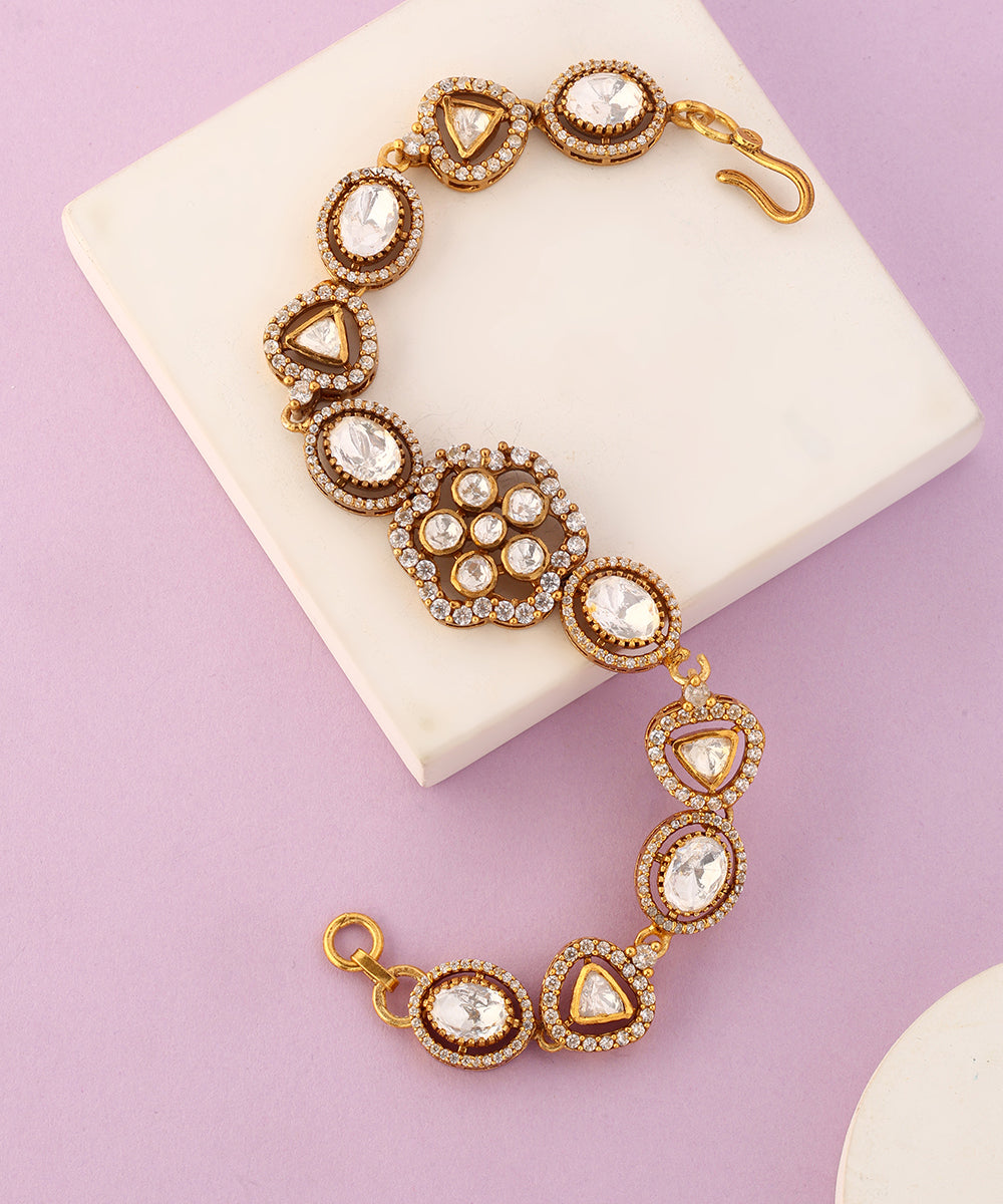 Ishani_Handcrafted_Pure_Silver_Moissanite_Bracelet_WeaverStory_01