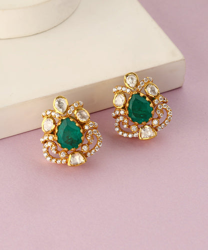 Aurelia_Handcrafted_Pure_Silver_Emerald_Pendant_Set_WeaverStory_03