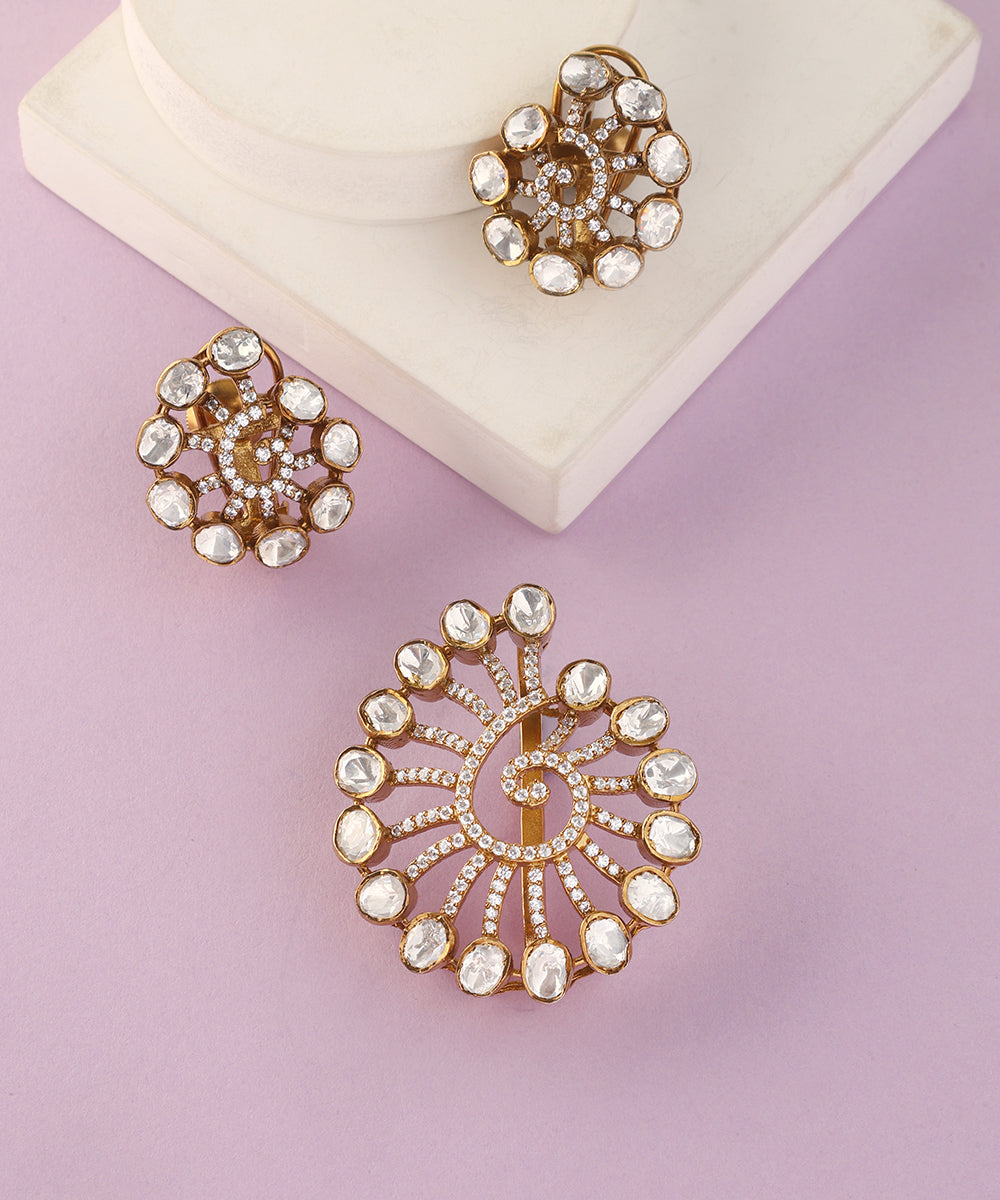 Vandana_Handcrafted_Pure_Silver_Pendant_Set_WeaverStory_01