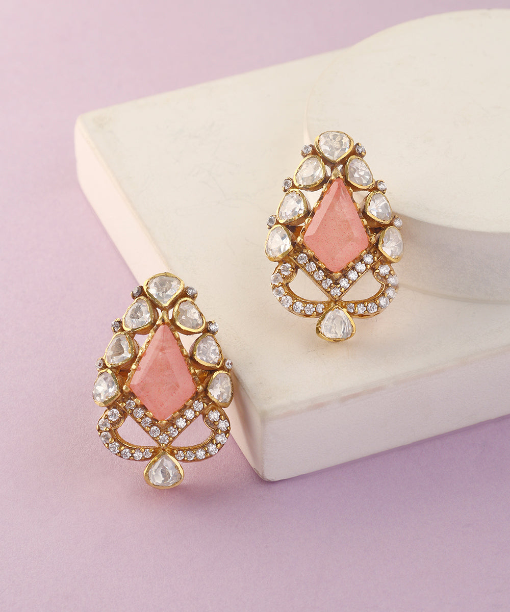 Kaira_Handcrafted_Pure_Silver_Moissanite_Pendant_Set_WeaverStory_03