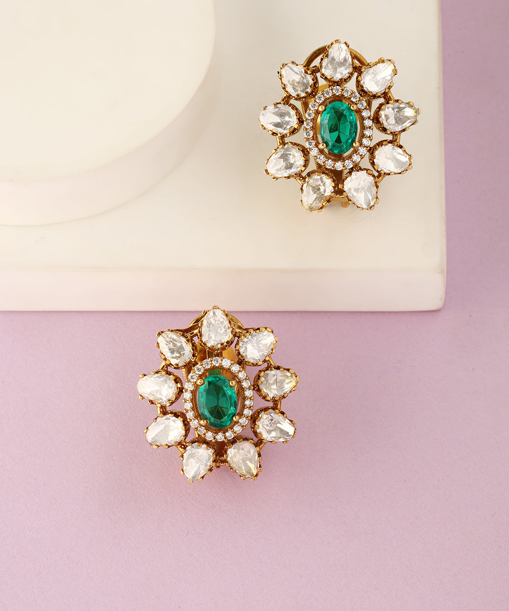 Zaira_Handcrafted_Pure_Silver_Moissanite_Pendant_Set_WeaverStory_03