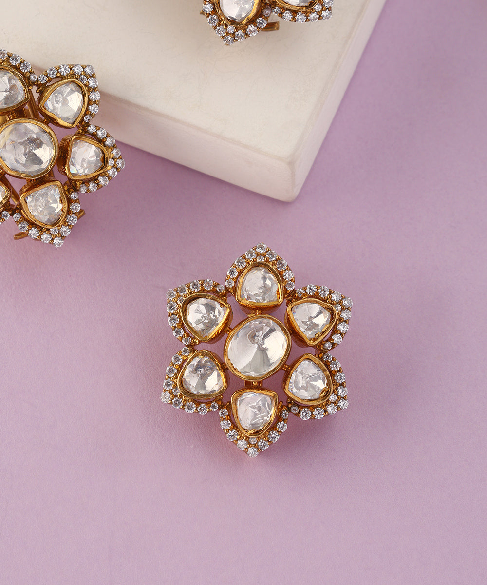 Astra_Handcrafted_Pure_Silver_Moissanite_Pendant_Set_WeaverStory_02