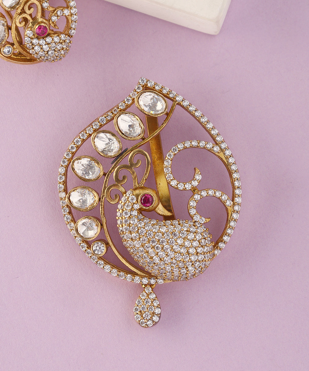 Sheyda_Handcrafted_Pure_Silver_Pendant_Set_With_Moissanite
_WeaverStory_02