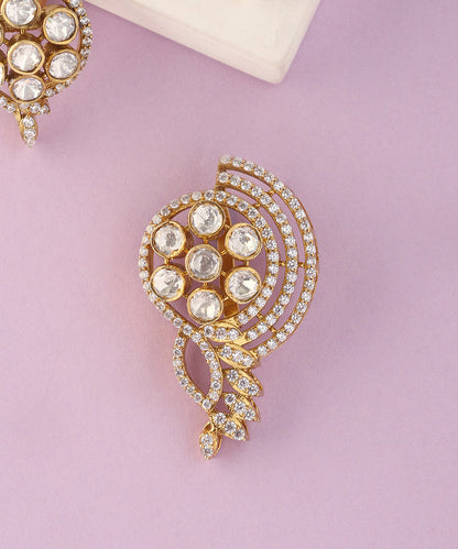 Mehru_Handcrafted_Pure_Silver_Pendant_Set_With_Moissanite_WeaverStory_02