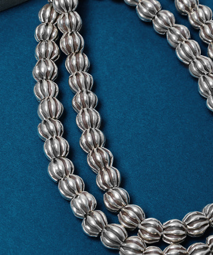 Raya_Handcrafted_Oxidised_Pure_Silver_Necklace_WeaverStory_02
