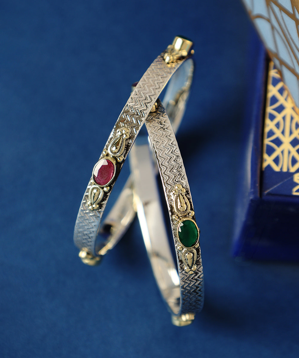 Pranika_Handcrafted_Oxidised_Pure_Silver_Bangles_WeaverStory_01
