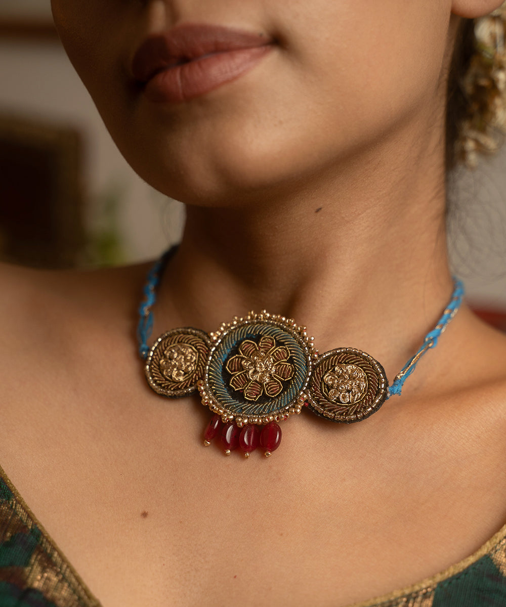 Zardoz_Rani_Choker_Hand_Embroidered_WeaverStory_01
