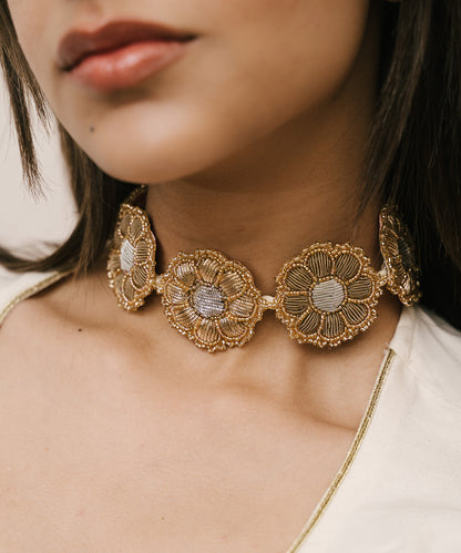 Handcrafted_Embroidered_Textile_Choker_WeaverStory_03