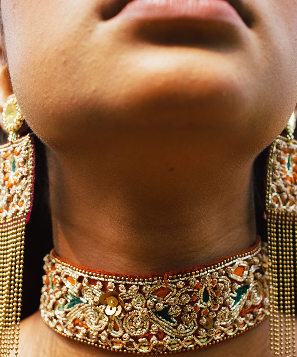 Jiera_Hand_Embroidered_Choker_WeaverStory_03