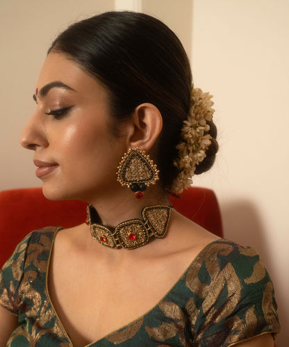 Handcrafted_Ethnic_Multicolor_Earring_WeaverStory_03
