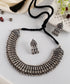 Anvika_Handcrafted_Oxidised_Pure_Silver_Necklace_Set_WeaverStory_01