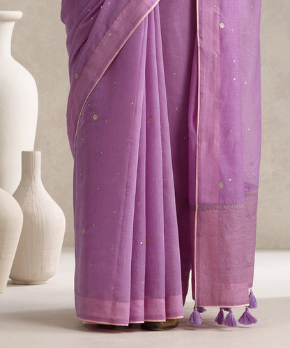 Lavender_Handloom_Pure_Chanderi_Saree_With_Hand_Embroidered_Saree_With_Light_Pink_Finishing_WeaverStory_05