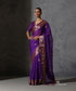 Purple_Organza_Silk_Saree_With_Vintage_Banarasi_Zari_Border_WeaverStory_02