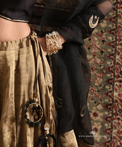 Black_Tissue_Skirt_with_Black_Blouse_and_Organz_Chand_Boota_Dupatta_With_Tissue_Palla_WeaverStory_07