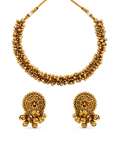 Sona Ghungroo Ethnic Necklace Set