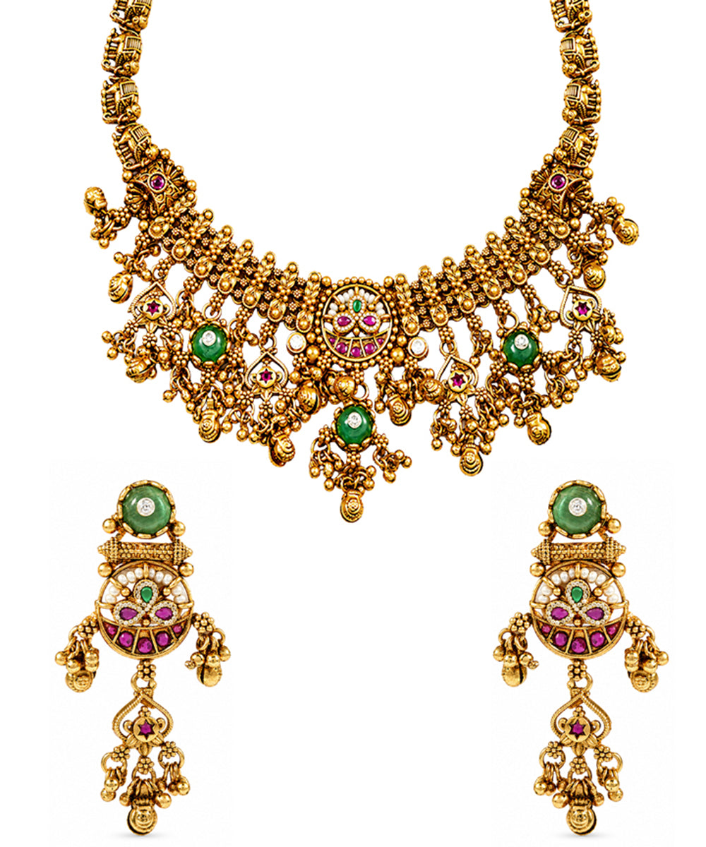 Deccan Rani Layered Necklace Set