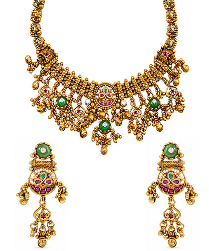 Deccan Rani Layered Necklace Set