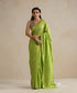 Lime_Green_Pure_Silk_Saree_With_Satin_Finishing_WeaverStory_01