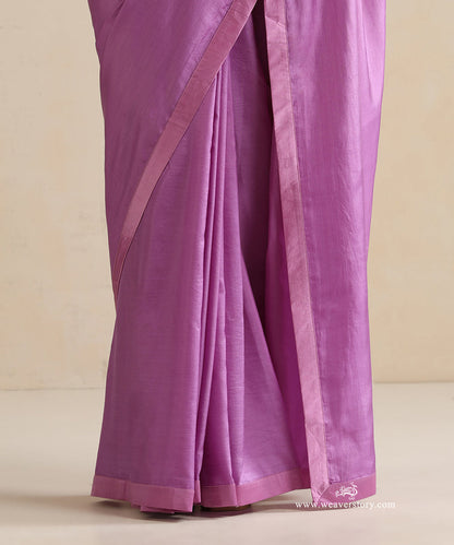 Lavender_Pure_Silk_Saree_With_Satin_Finishing_WeaverStory_04