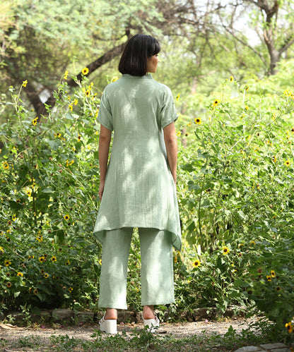 Sage_Green_Embroidered_Kurta_With_Ankle_Length_Pure_Cotton_Pants_WeaverStory_04
