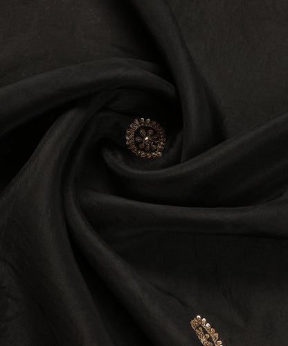 Black_Handloom_Organza_Dupatta_With_Allover_Zardozi_Motifs_WeaverStory_05