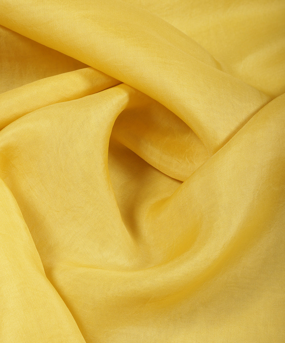 Yellow_Handloom_Organza_With_Meenakari_Zardozi_Embroidered_Dupatta_WeaverStory_05