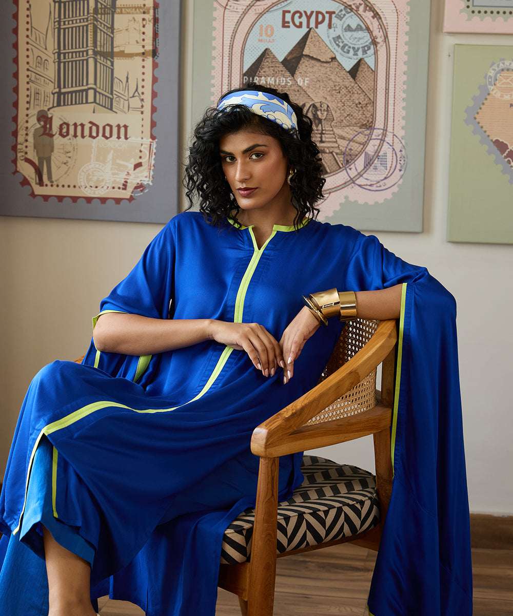Blue_Lagoon_Kaftan_Set_–_Royal_Blue_Cotton_Satin_WeaverStory_05