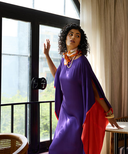 Violet_Spritz_Kaftan_–_Purple_Cotton_Satin_WeaverStory_02