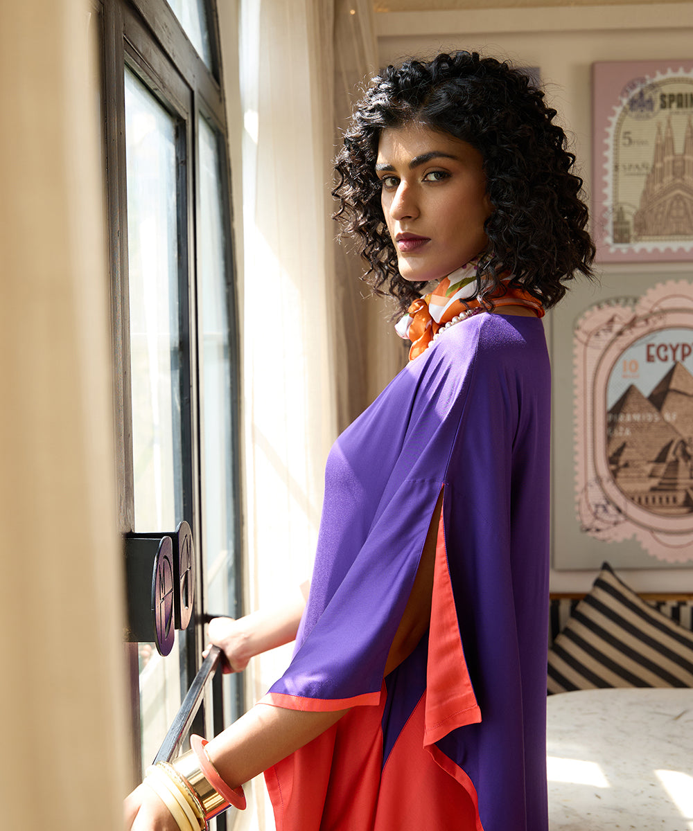 Violet_Spritz_Kaftan_–_Purple_Cotton_Satin_WeaverStory_04