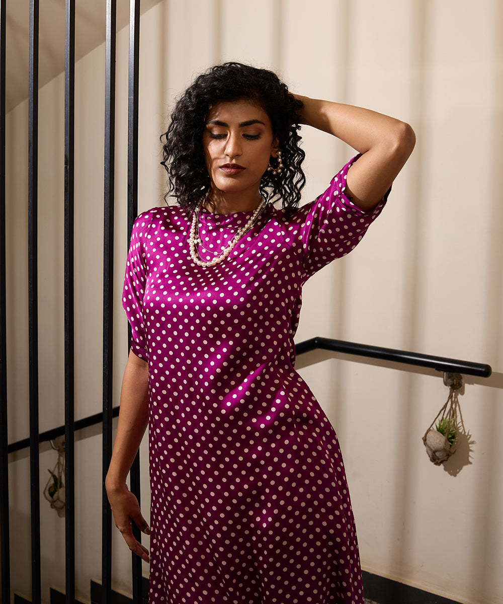 Purple_Polka_Dot_Kurta_Set_WeaverStory_04