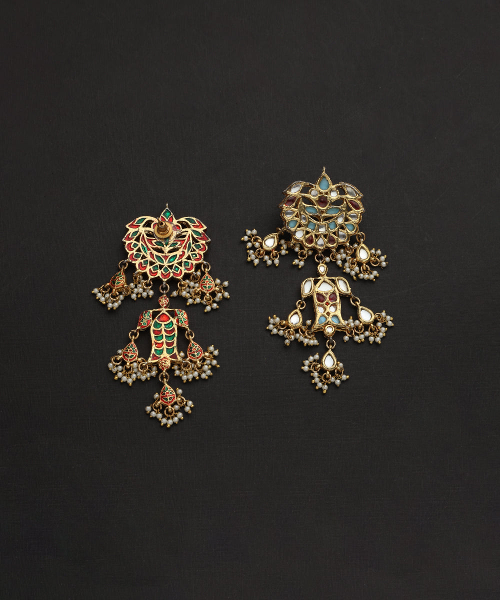 Nusrat_Handcrafted_Chandbali_Earrings_With_Pearls_WeaverStory_03