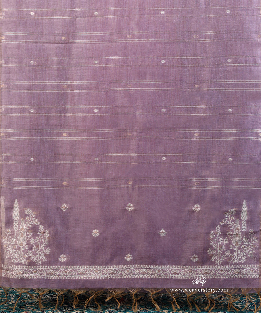 Light_Purple_Handloom_Pure_Cotton_Chanderi_Suit_Set_Fabric_WeaverStory_04