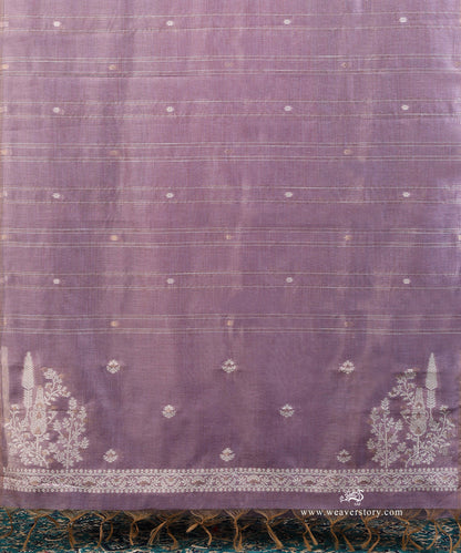 Light_Purple_Handloom_Pure_Cotton_Chanderi_Suit_Set_Fabric_WeaverStory_04