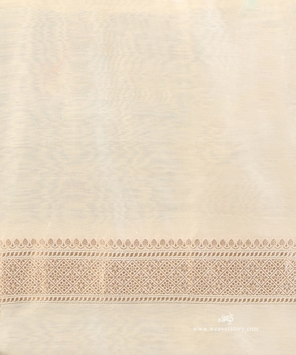 Handloom_Beige_Pure_Cotton_Chanderi_Suit_Set_Fabric_With_Soft_Pink_Dupatta_WeaverStory_05