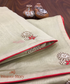 Handloom Pista Chanderi Zardozi Dupatta With Resham And Pearls