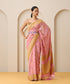 Light_Pink_Printed_Kadhwa_Booti_Georgette_Saree_With_Gold_Zari_Border_WeaverStory_01