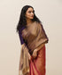 Purple_And_Gold_Handloom_Pure_Tissue_3_Colour_Chanderi_Saree_WeaverStory_01