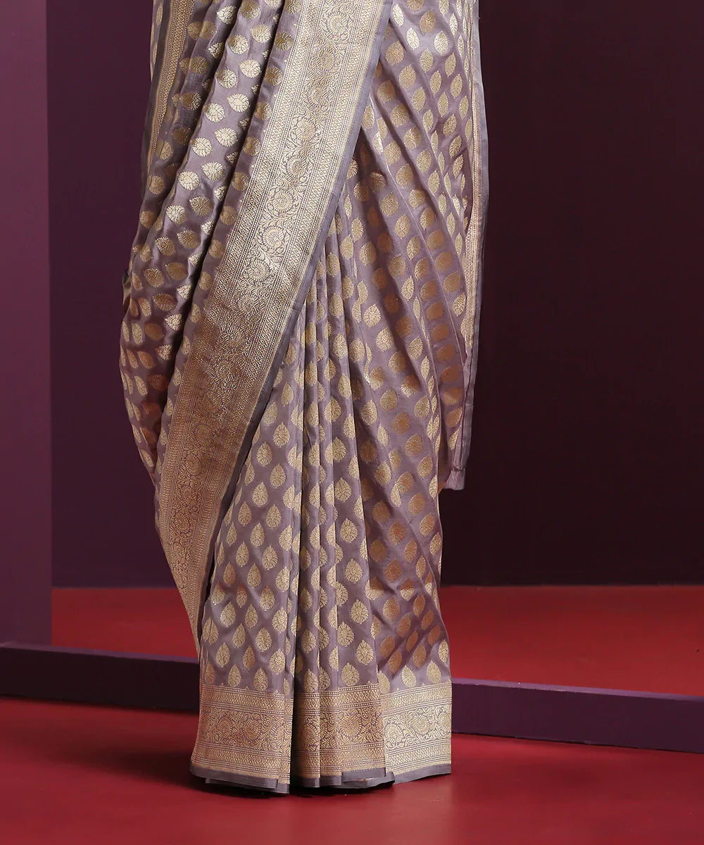 Handloom_Lavender_Pure_Katan_Silk_Banarasi_Saree_With_Single_Zari_Work_WeaverStory_04