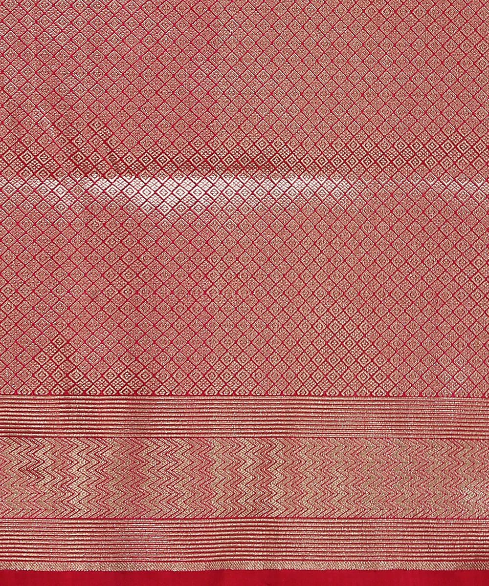 Hot_Pink_Handloom_Pure_Katan_Silk_Banarasi_Saree_WIth_Meena_WeaverStory_05