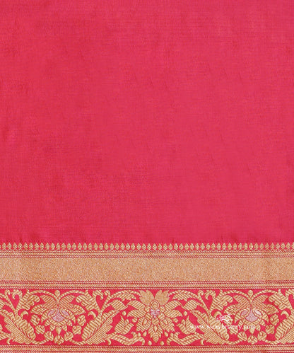 Neon_Pink_Handloom_Double_Shade_Pure_Katan_Silk_Banarasi_Floral_Kimkhab_Kadhwa_Saree_With_Silver_Meena_Booti_WeaverStory_05