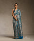 Antique_Zari_Base_Blue_And_Green_Meenakari_Jaal_WeaverStory_01