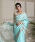 Handloom_Sky_Blue_Pure_Chanderi_Saree_With_Chand_Booti_And_Tissue_Border_WeaverStory01