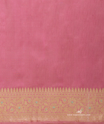 Pink_Orange_Handloom_Double_Shade_Pure_Katan_Silk_Banarasi_Saree_With_All_Over_Resham_Jaal_With_Meenakari_WeaverStory_05
