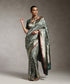 Green_Handloom_Pure_Katan_Silk_Kimkhab_Banarasi_Saree_With_Red_Selvedge_And_Meenakari_WeaverStory_01