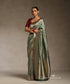 Green_Handloom_Katan_Silk_Kimkhab_Banarasi_Saree_With_Meenakari_WeaverStory_01