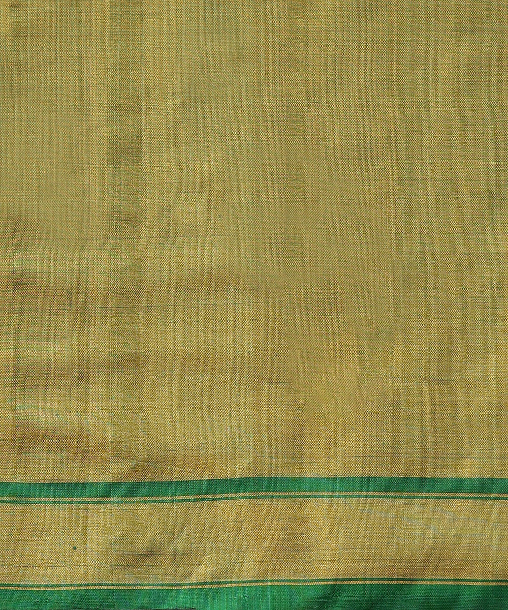 Handloom_Rust_And_Green_Pure_Tissue_Mulberry_Silk_Ikat_Patola_Saree_WeaverStory_04