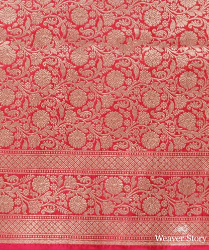 Pink_Handloom_Pure_Katan_Silk_Banarasi_Saree_With_Meenakari_Jaal_WeaverStory_05