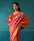 Yellow_And_Red_Handloom_Pure_Mulberry_Silk_Ikat_Patola_Saree_WeaverStory01