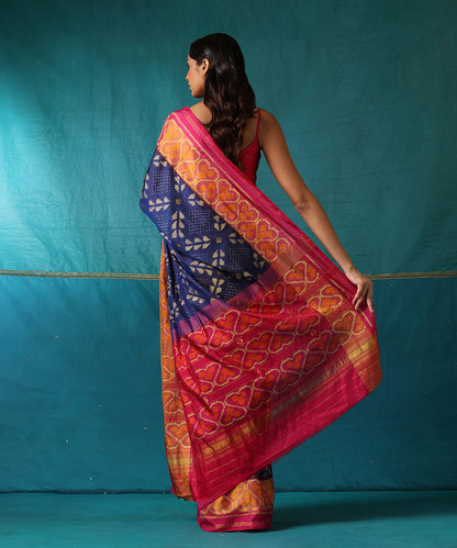 Purple_And_Pink_Handloom_Pure_Mulberry_Silk_Ikat_Patola_Saree_WeaverStory03